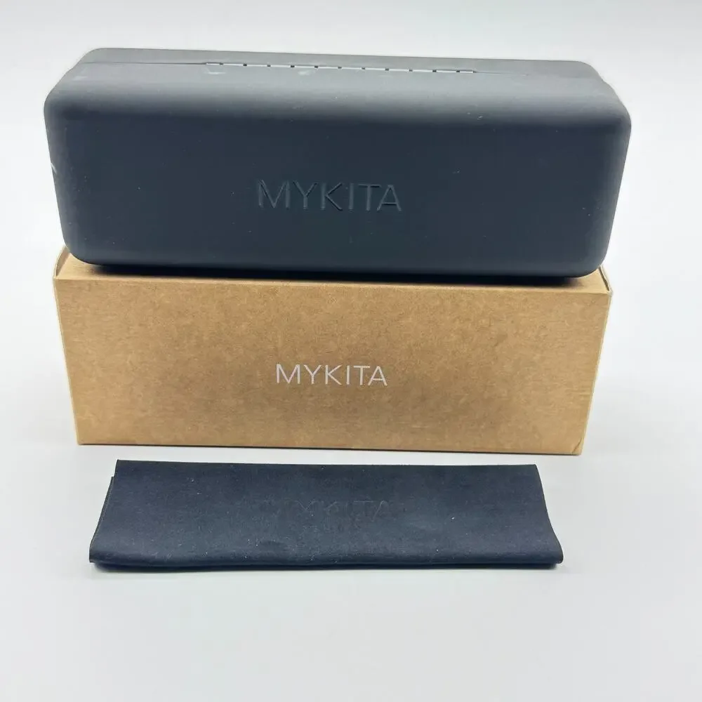 Mykita x Bernard Willhelm Sunglasses NAT C81 Col. 874 Chrome Aviator Frame 57mm